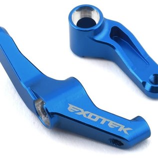 Exotek Racing EXO1972  DR10 Aluminum HD Steering Crank Set (Blue)