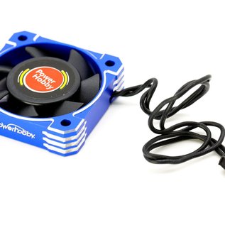 Power Hobby PHBPHF4040BLUE  Blue Aluminum 40x40x10mm Tornado High Speed Fan