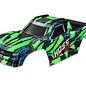 Traxxas TRA9011G  Green Pre-Painted Hoss™ 4X4 VXL Body