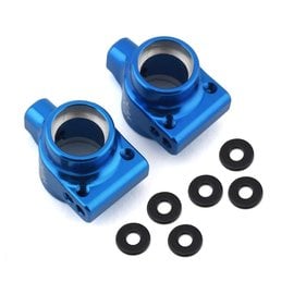 Exotek Racing EXO1956  DR10 Aluminum Rear Hubs (Blue) (2)