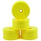 J Concepts JCO3369Y  Bullet 4.0" Standard Offset 1/8 Truck Wheels (4) (Yellow)