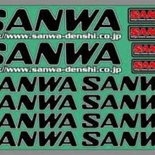 Sanwa SNW107A90531A  Sanwa Decal - Black