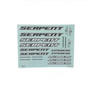Serpent SER190402   Decal sheet Serpent large black-white (2)