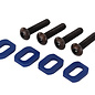 Traxxas TRA7759  Blue Motor Mount Washer (4) X-Maxx (blue-anodized)