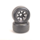 Schumacher XG-571C  Shimizu F1 Front Tyre Soft - Pre-Glued V2 PR