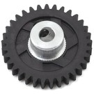 JK Products JKPG433  48P 33T Black Plastic Pinion Gear (3.17mm Bore) 433