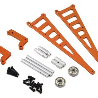 STRC SPTSTC71071O  Orange DR10 Aluminum Wheelie Bar Kit