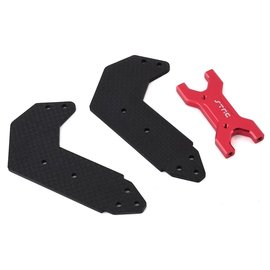 STRC SPTSTR320526R  Red  Limitless Graphite Rear Wing Support
