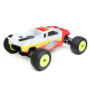 TLR / Team Losi LOS01019T1  Red / White 1/18 Mini-T 2.0 2WD Stadium Truck Brushless RTR
