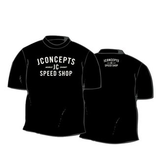 J Concepts JCO2873XL  Black JConcepts Speed Shop T-Shirt (XL)