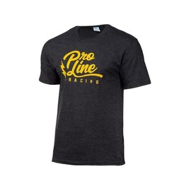 Proline Racing PRO9845-03  Pro-Line Retro Black Heather T-Shirt (L)