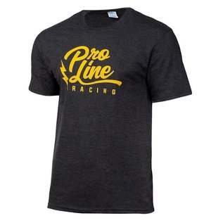 Proline Racing PRO9845-03  Pro-Line Retro Black Heather T-Shirt (L)