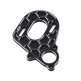 J Concepts JCO2863-2  Black Aluminum Motor Plate SMT10