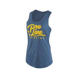 Proline Racing PRO9846-04  Pro-Line Retro Racerback Ladies Tank Top (Blue Heather) (XL)