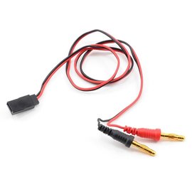 Protek RC PTK-5213  Receiver Charge Lead (Futaba Female to 4mm Banana Plugs)