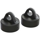 Arrma AR330491  Shock Cap Aluminum, Black (2): 6S