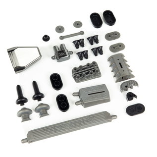 Arrma ARA480040  1/7 Scale Body Accessories, Set A Turbo-Charger, Super-Charger, Air Intake, Intercooler and Exhaust Parts