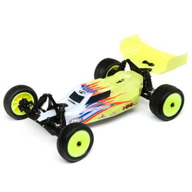 TLR / Team Losi LOS01016T3  Yellow/White  Mini-B, Brushed, RTR: 1/16 2WD Buggy