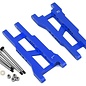 STRC SPTST3655XB  Blue Aluminum Rear Suspension Arms w/Locknut Hinge Pins (2)