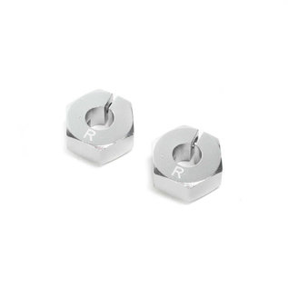 TLR / Team Losi LOS332006  Clamping Rear Wheel Hexes, Aluminum for 22S