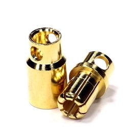 Integy C24671  HC Gold Plated 8mm Bullet Male & Female Connector Set