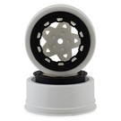 J Concepts JCO3391WB  White Black Tremor 12mm Hex SC BL Wheels (2) Slash