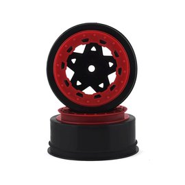 J Concepts JCO3390BR  Black Red Tremor Narrow SC BL Wheels (2) Slash
