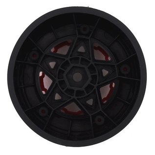 J Concepts JCO3390BR  Black Red Tremor Narrow SC BL Wheels (2) Slash