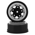 J Concepts JCO3390BW  Black White Tremor Narrow SC BL Wheels (2) Slash
