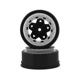 J Concepts JCO3390BW  Black White Tremor Narrow SC BL Wheels (2) Slash