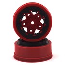 J Concepts JCO3390RB  Red Black Tremor Narrow SC BL Wheels (2) Slash