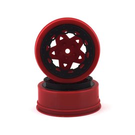 J Concepts JCO3390RB  Red Black Tremor Narrow SC BL Wheels (2) Slash