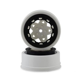 J Concepts JCO3390WB  White Black Tremor Narrow SC BL Wheels (2) Slash