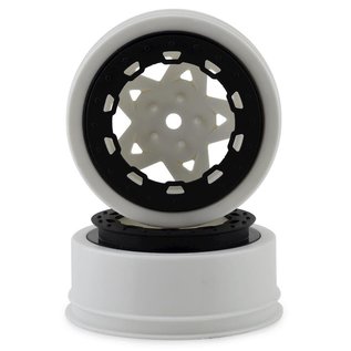 J Concepts JCO3390WB  White Black Tremor Narrow SC BL Wheels (2) Slash