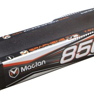 Maclan Racing MCL6015  Maclan V3 2S 7.6v 8500mAh 120C HV Stick LiPo w/ 5mm Bullets