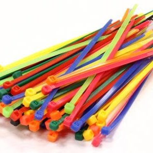 Integy C23386COLOR  Mixed Color Plastic Tie Wrap / Cable Ties (100)