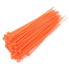 Integy C23386FLUORESCORANGE  Plastic Tie Wrap / Cable Tie (100)