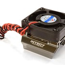 Integy C25861GREY  Grey Heatsink Mount & High Speed Cooling Fan 28mm O.D. Motor