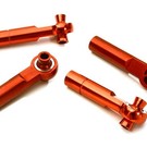 Integy C28067RED  3mm Metal Ball End 35mm Long M4 Normal(2)Reverse(2)