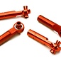 Integy C28067RED  3mm Metal Ball End 35mm Long M4 Normal(2)Reverse(2)