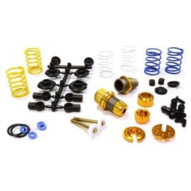 Integy C25910GOLD  Gold XSR11 Competition 52-55mm Racing Shock (2)