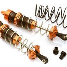 Integy C28475ORANGE  Orange 105mm Rear Big Bore Shocks (2) Stampede Rustler Slash