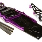 Integy C26146PURPLE  Purple Complete LCG Chassis Conversion Kit Slash