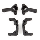 Team Associated ASC91417  Caster and Steering Blocks for SC10 Reflex DB10 & Trophy Rat