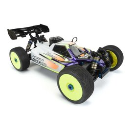 Proline Racing PRO3554-00  Clear Body, Axis: Associated RC8B3.2 & RC8B3.2e