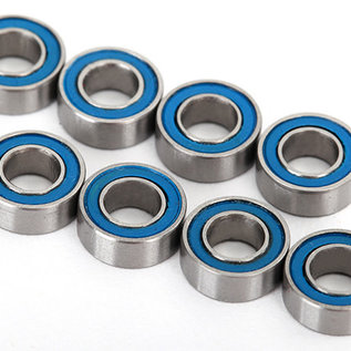 Traxxas TRA7019R  4x8x3mm Blue Rubber Sealed Ball Bearings (8) UDR