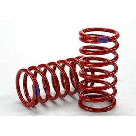 Traxxas TRA5445  Red GTR Shock Spring (6.4 Rate Purple) (2) Revo E-Revo Summit