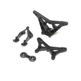 TLR / Team Losi LOS214012  FR/RR Shock Tower Wing Stay: Mini-B