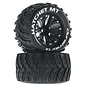Duratrax DTXC3528  Hatchet MT 2.8" Mounted Offset Tires, Black (2)