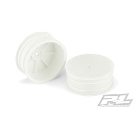 Proline Racing PRO2788-04  White Velocity 2.2" Hex Front Wheels (2) TLR 22-B 5.0